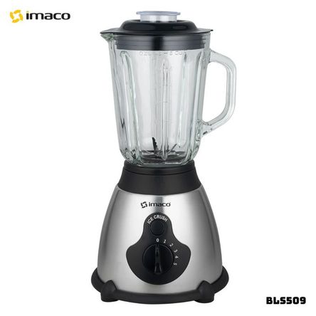 LICUADORA IMACO 5 VELOCIDADES 450W ACERO - BLS509 LICUADORA IMACO 5 VELOCIDADES 450W ACERO - BLS509