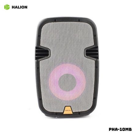 PARLANTE ACTIVO HALION 1000W 1UHF MIC BATERIA - PHA-10MB