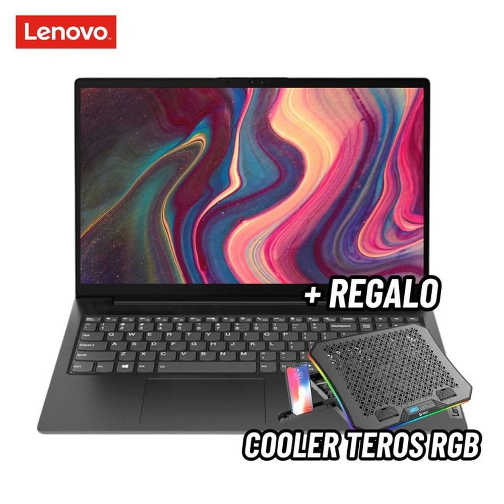 LAPTOP LENOVO V15 G2 IJL 15.6 FHD INTEL CELERON N4500 8GB RAM 256GB SSD + COOLER TEROS