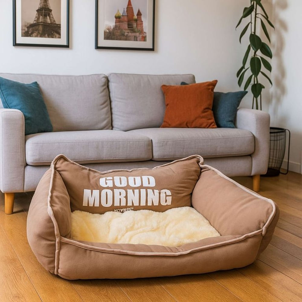 Good Morning - Cama Sofa para Perros Talla M - Marrón Marrón Good Morning - Cama Sofa para Perros Talla M - Marrón Marrón