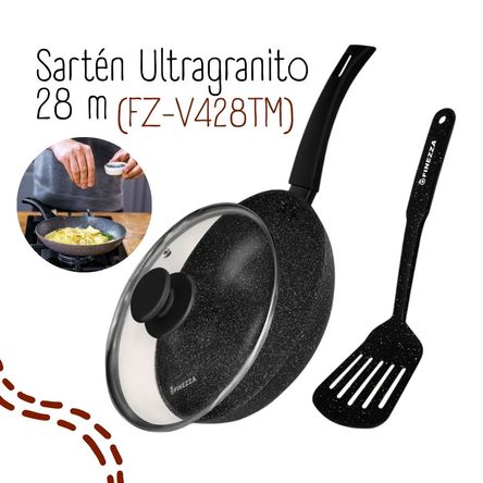 SARTÉN ULTRAGRANITO FINEZZA DE 28 CM (FZ-V428TM) SARTÉN ULTRAGRANITO FINEZZA DE 28 CM (FZ-V428TM)