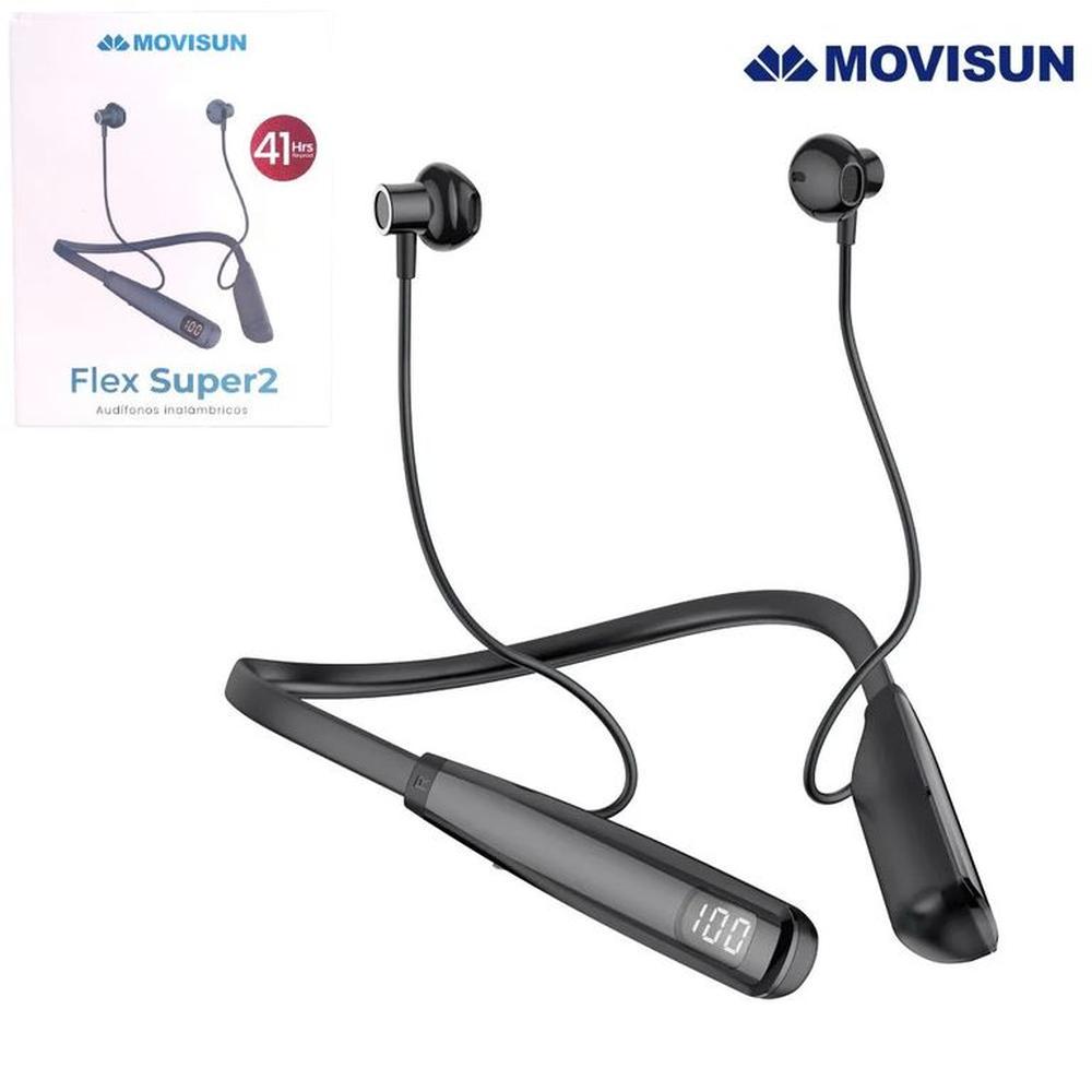 Audifonos Inalambrico Recargable Sport Movisun 41 Horas Flex Super 2