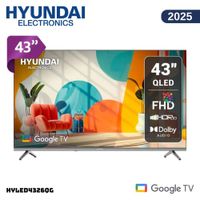 TELEVISOR HYUNDAI 43 QLED SMART TV GOOGLE TV FHD - HYLED4326QG