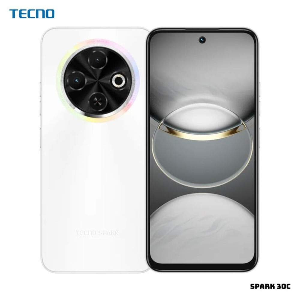 CELULAR TECNO SPARK 30C 4GB RAM 256 ROM - ORBIT WHITE