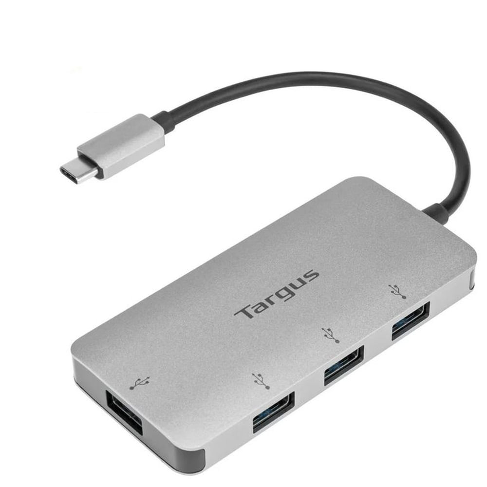 HUB Targus ACH226, USB C a 4 Puertos 3.0 Windows/Mac/Chromebook