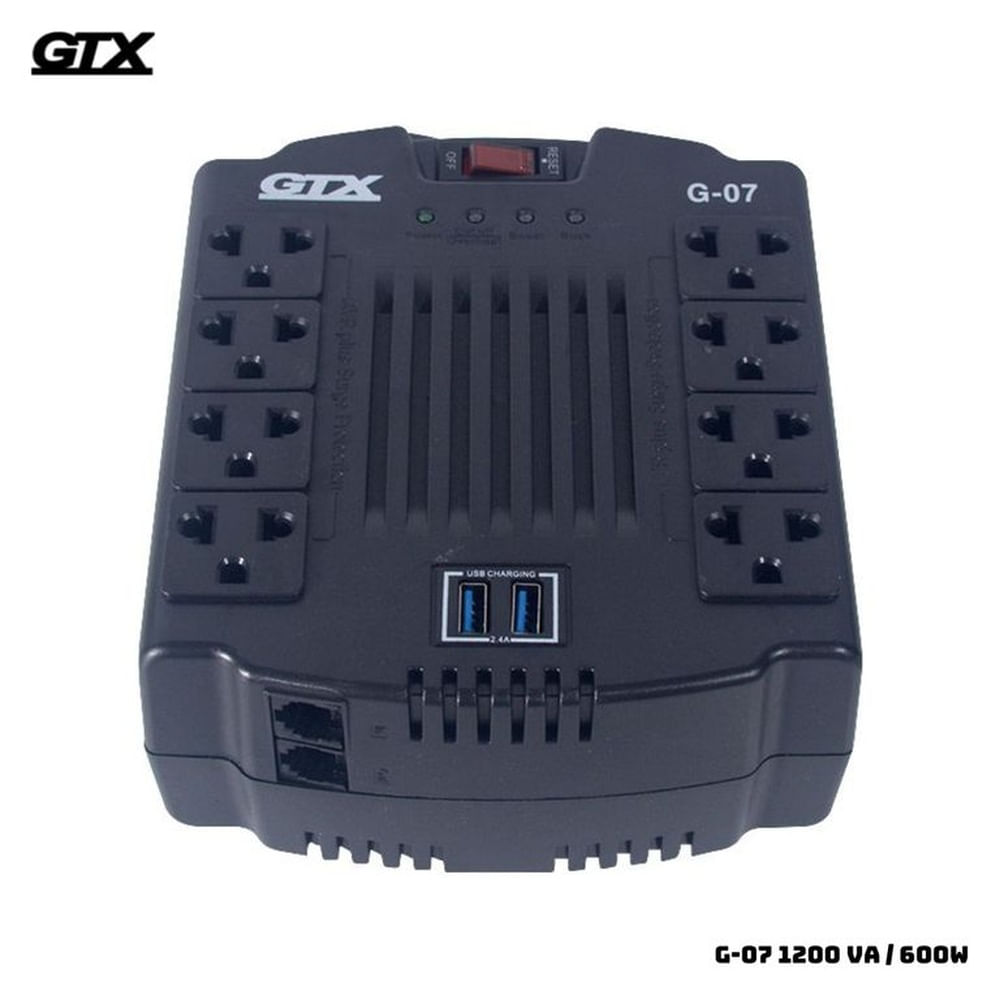 ESTABILIZADOR GTX 1200 VA 600W - G-07