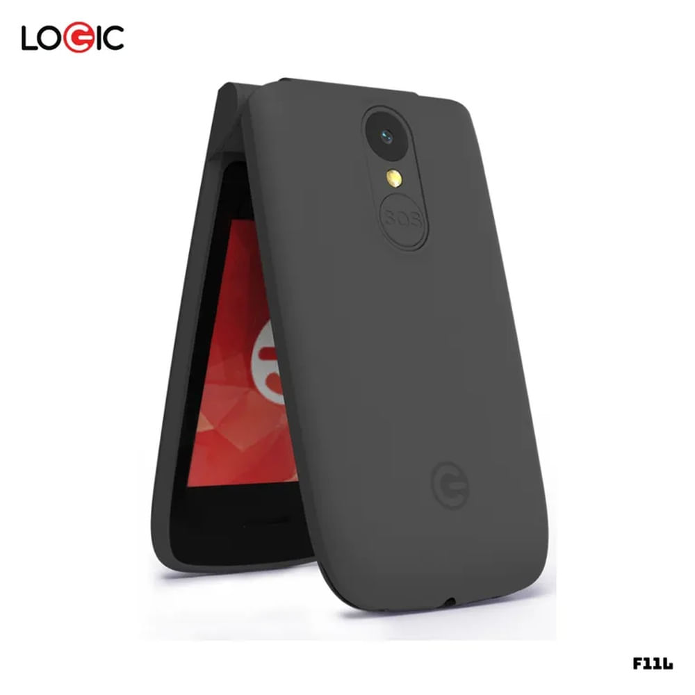 CELULAR BASICO LOGIC F11L 4G DUAL SIM - NEGRO