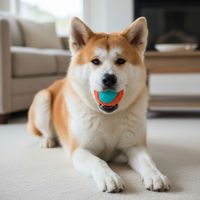 MordiBall - Pelota de Jebe Masticable para Perros Gris
