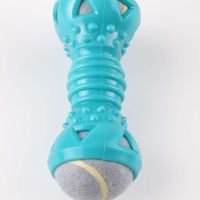 DuoBone - Juguete Dental Interactivo para Perros - Turquesa