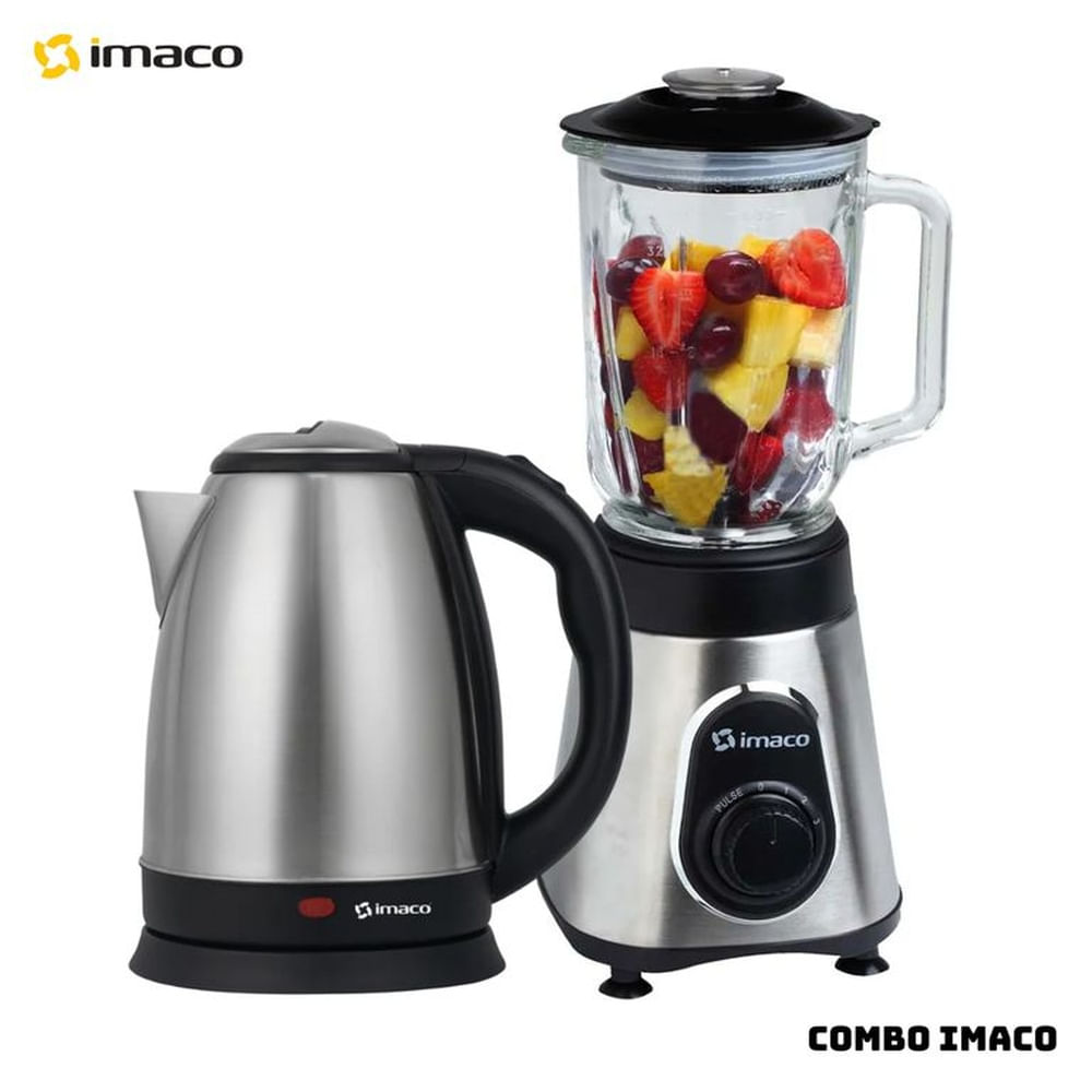 COMBO IMACO LICUADORA BLS3515 + HERVIDOR KE1801