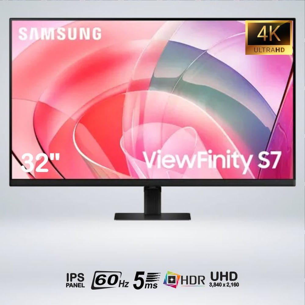 MONITOR VIEWFINITY S7 ULTRAHD 32 "" 4K IPS 60HZ 5MS HDR10 LS32D700EALXPE