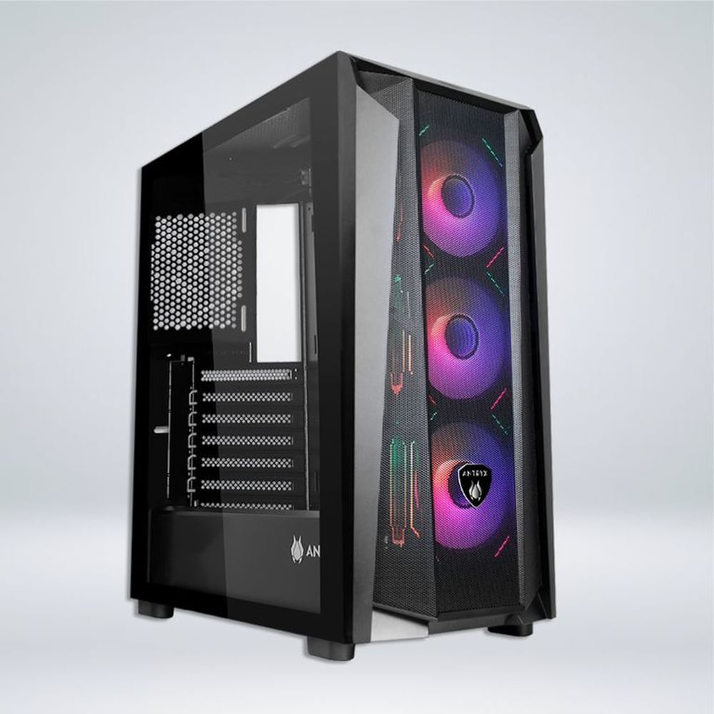 CASE ANTRYX RX 570 ARGB FAN X3 VIDRIO TEMPLADO ACRX570K