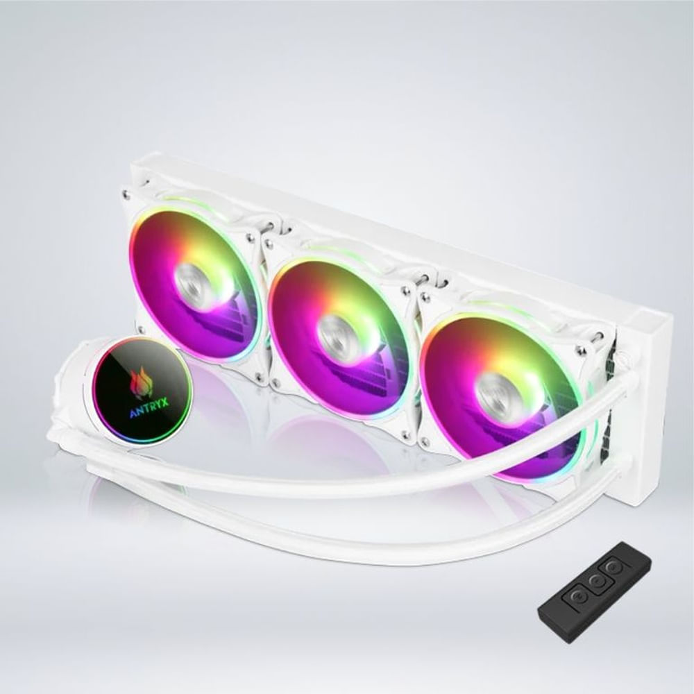 SISTEMA DE ENFRIAMIENTO LIQUIDO ANTRYX TRITON EVO 360 WHITE, ARGB
