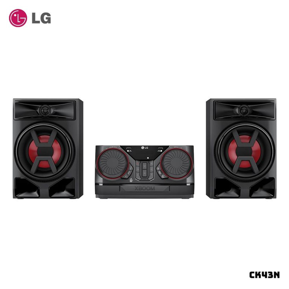 PARLANTES LG XBOOM 300W MINI COMPONENTE - CK43N