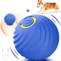 Pelota Interactiva para Perros, Juguete Inteligente, Pet Gravity, Smart, d56mm, Azul