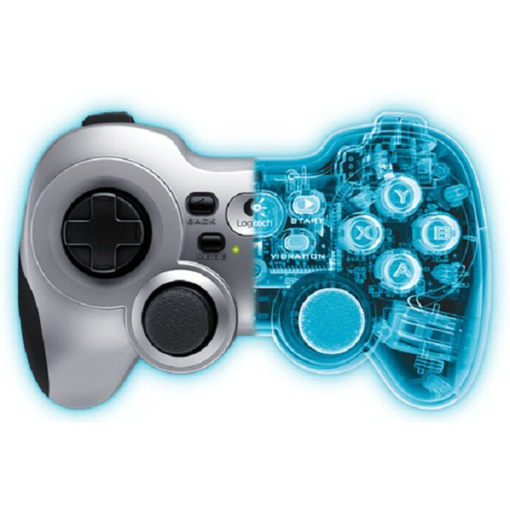Mando gamepad logitech f710 inalambrico wirelles 2.4 ghz plata ...