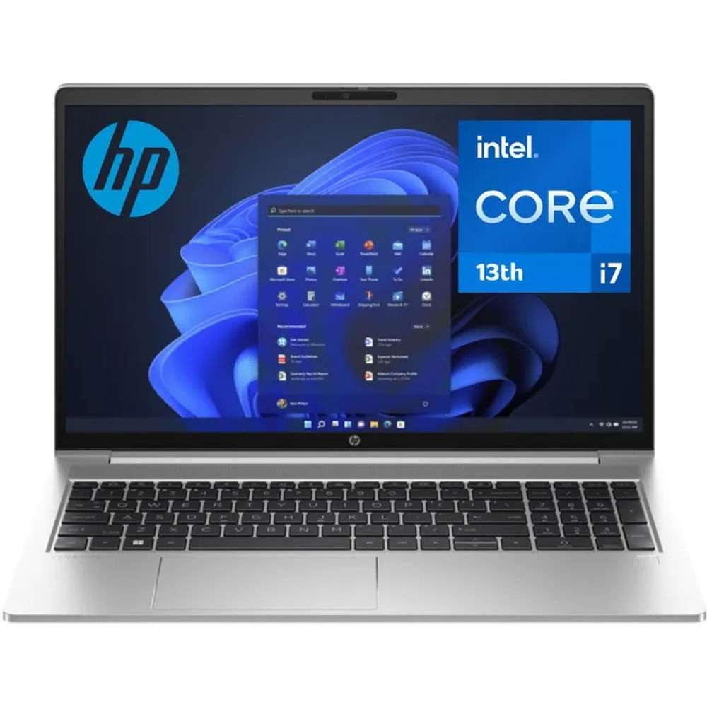 Laptop HP ProBook 450 G10 15.6” FHD Intel Core i7-1355U 16GB 512GB SSD Windows 11 Pro Español