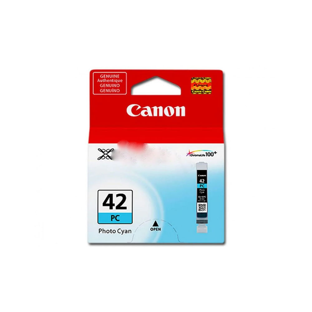 Tinta Canon CLI-42PC Cian para Impresora Pro-100 Calidad Fotográfica Compatible y de Alto Rendimi