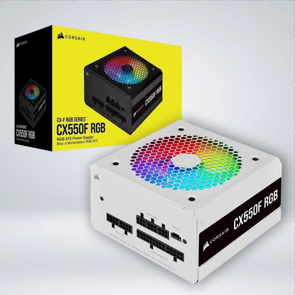 FUENTE ALIMENTACION CORSAIR CX550F RGB