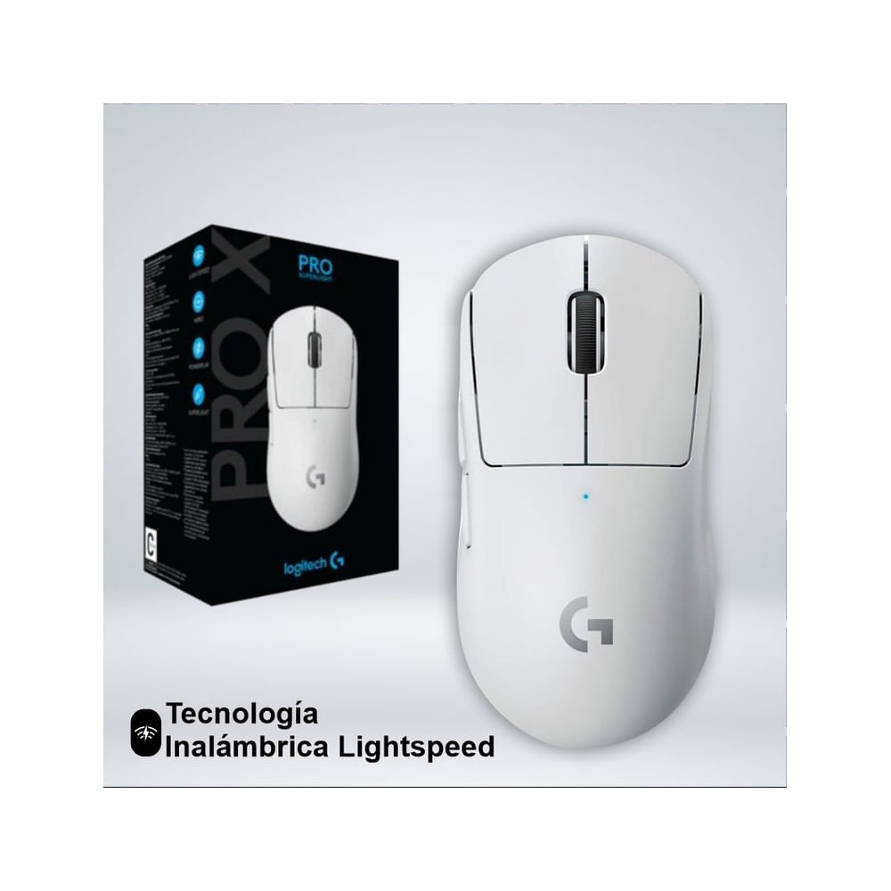 MOUSE GAMER LOGITECH G PRO X SUPERLIGHT SENSOR HERO 25K DPI