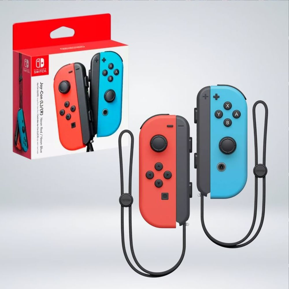 MANDO NINTENDO SWITCH JOY-CON RED AND BLUE