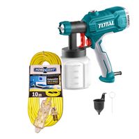 Pistola para Pintar 450W Total y  Extension 10m 3 Tomas Home Light TT3506-140283
