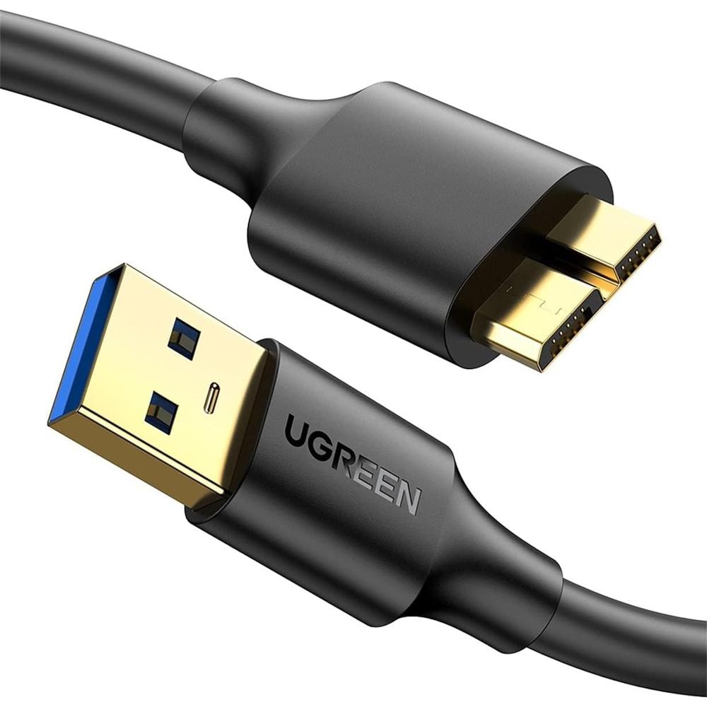 Cable USB-A 3.0 macho a Micro USB 3.0 macho 50cm Ugreen US130 - 10840