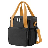 Lonchera Térmica Impermeable con Correa Negro X57