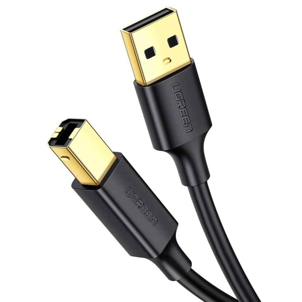 Ugreen Cable USB 2.0 Tipo B para Impresora 3m Negro US135 - 10351
