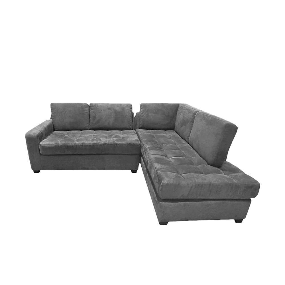 SECCIONAL GENOVA GRIS OSCURO - FALOTIH 3M