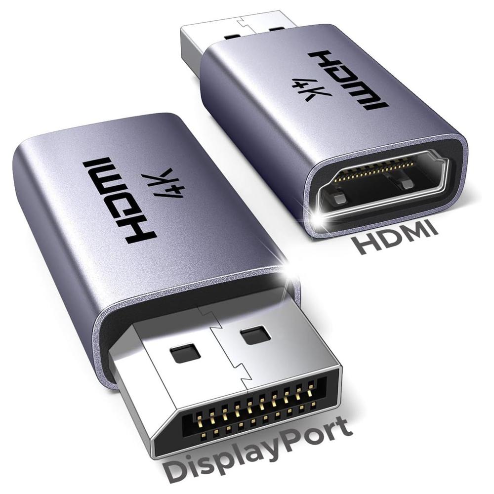 Pack x2 Adaptador 4K DisplayPort 1.2 a HDMI 1.4 UGREEN DP130 - 55935