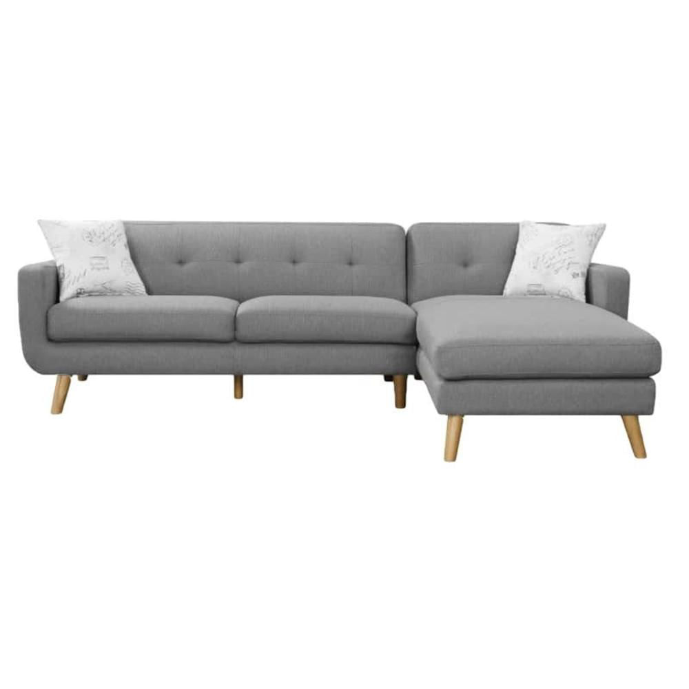 SECCIONAL ATHOS GRIS - FALOTIH 3M