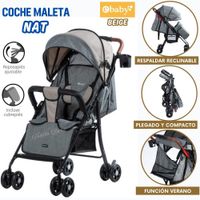 COCHE DE PASEO NAT BEIGE COD. 1002