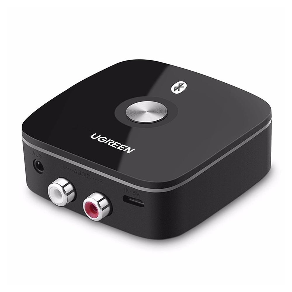 Ugreen Adaptador de Audio Bluetooth 5.1 Receptor 2x RCA 3.5mm - 40759P