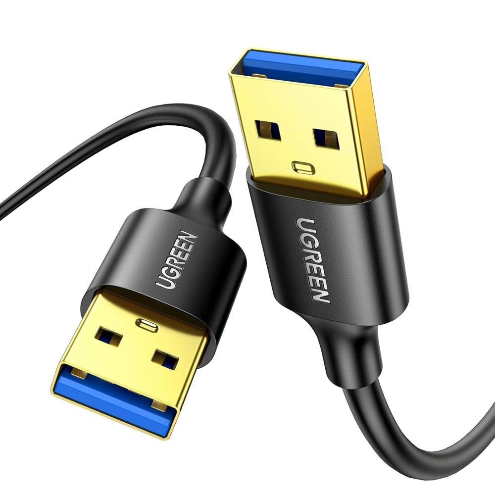 Ugreen Cable 2 Mts USB 3.0 a USB 3.0 Negro 5Gb/s US128 - 10371
