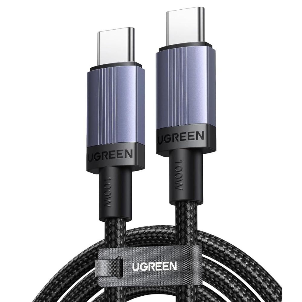 Cable USB-C a USB-C 100W 1m Carga Rápida LED Ugreen L528 - 65832