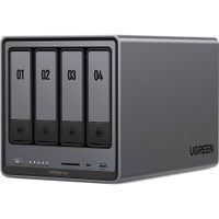 UGREEN NASync DXP4800 Plus 4-Bay NAS 1x 10 GbE Enclosure 2.5GbE 2x M.2 NVMe HDMI 4K - 35260