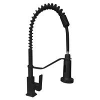 Mezcladora de Cocina Negro Mate con Pico Extensible - LC1077N