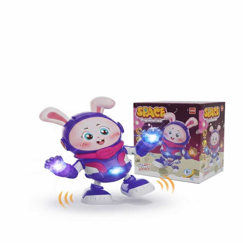 Juguete de baile electrico de coneja para niños