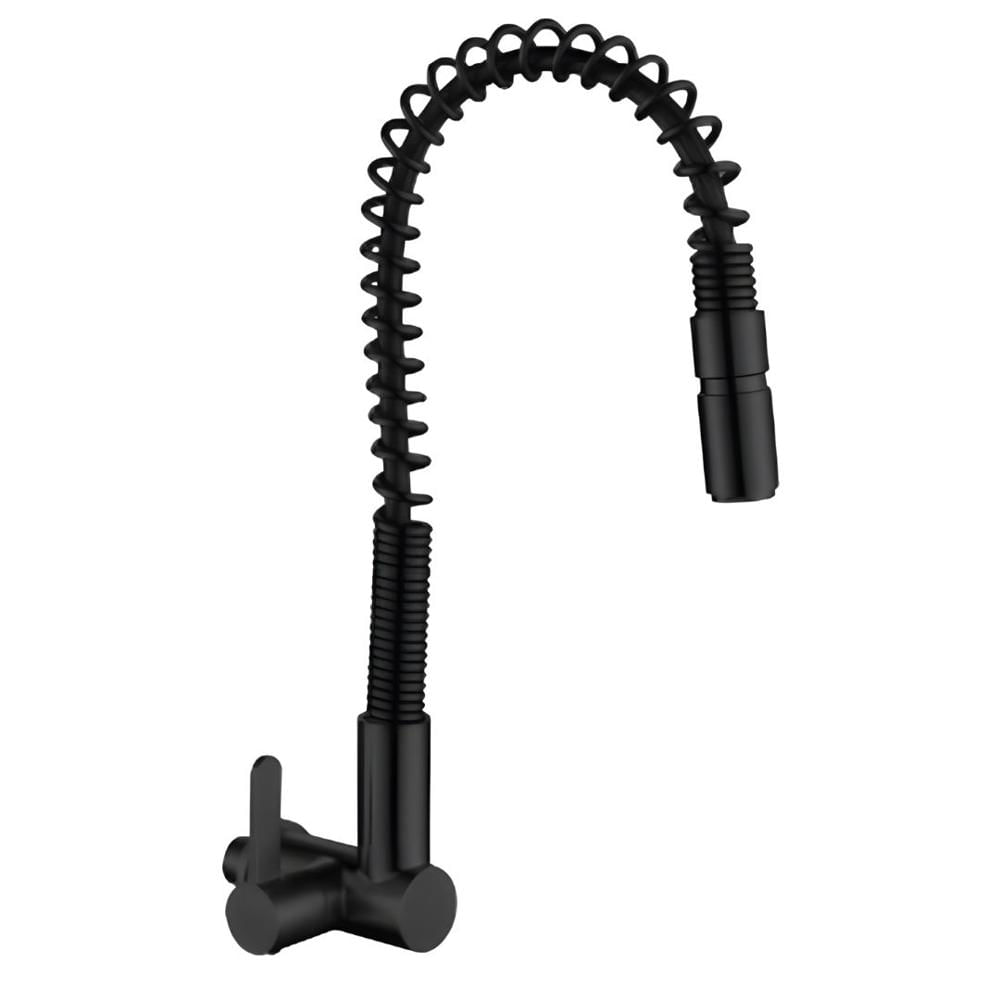 Llave Ganso Negro de Acero Inoxidable LC304-107201