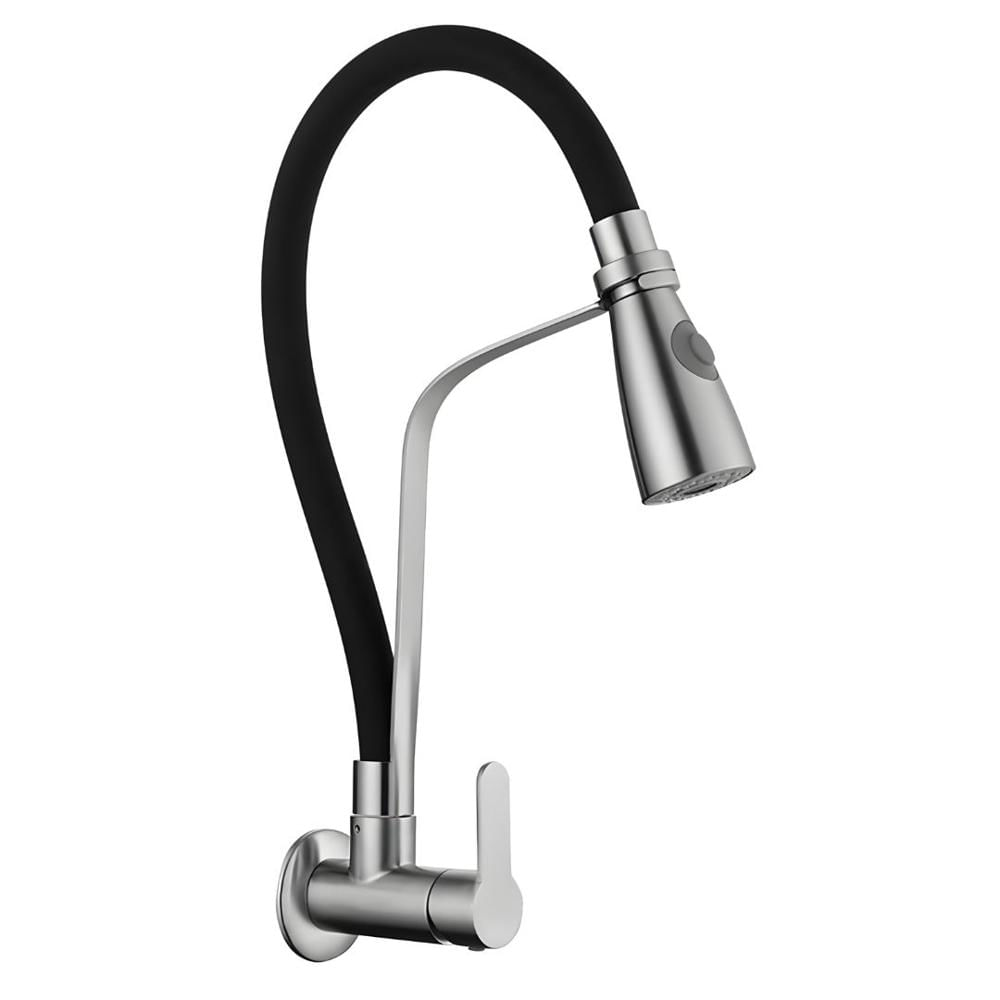 Llave para Cocina Satinado con Pico Flexible  LC304-036801