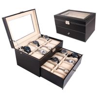 Organizador De Relojes Capacidad Para 20 Relojes