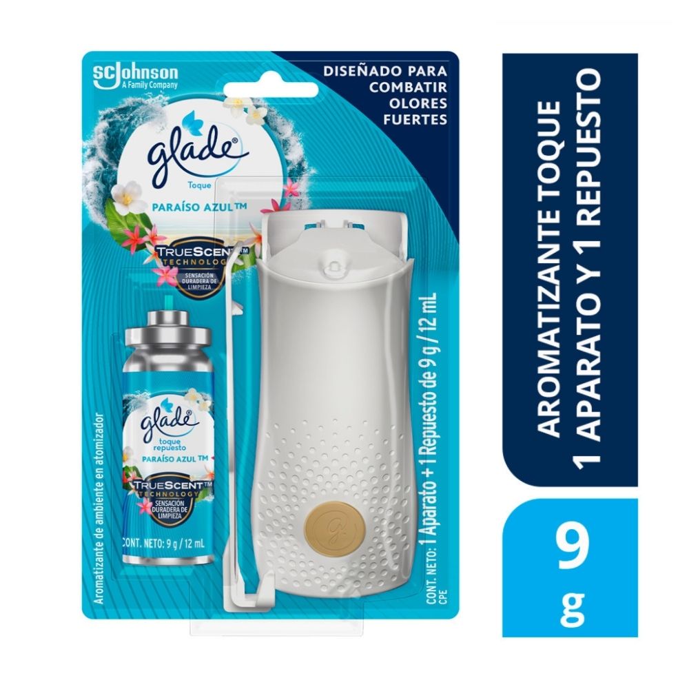 Ambientador Toque Glade Paraiso 12ml