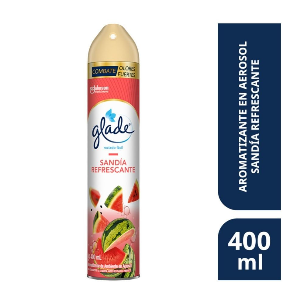 Ambientador Aerosol Glade Sandia 400ml