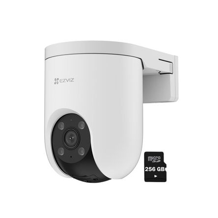 Cámara Seguridad Wifi H8C PRO 3K 5MP Ezviz Gira 360 Smart Micro SD 256GB Cámara Seguridad Wifi H8C PRO 3K 5MP Ezviz Gira 360 Smart Micro SD 256GB