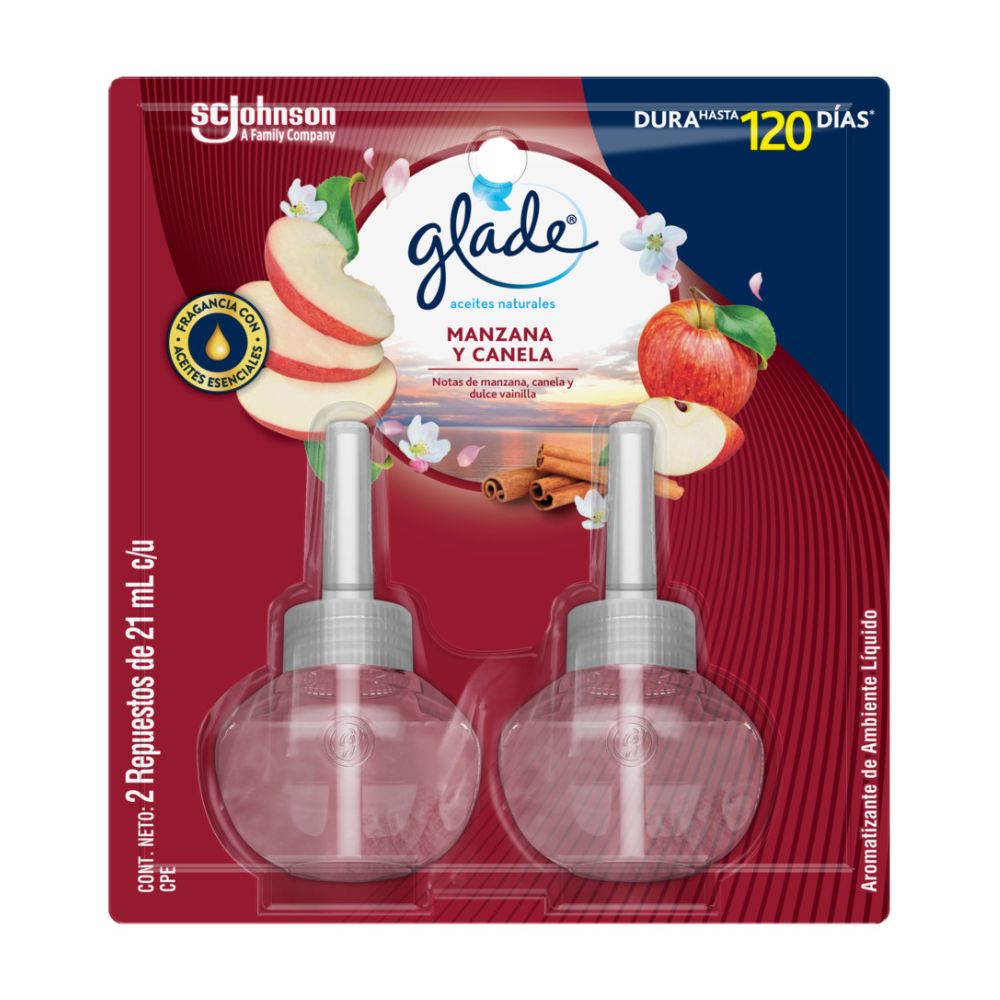 Repuesto Ambientad Electric Manza & Cane x 2 Unidades