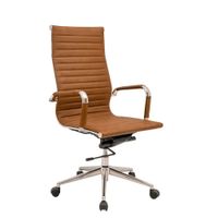 SILLA DE OFICINA PRESIDENCIAL ERGONÓMICA - BOSS MARRÓN