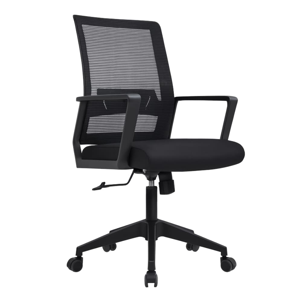 SILLA DE OFICINA EJECUTIVA ERGONÓMICA DUSTER NEGRO
