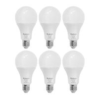 Pack x6 Focos LED KLISMAN E27 18W Luz Fría