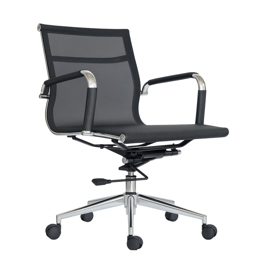 SILLA DE OFICINA GERENCIAL ERGONÓMICA - APOLO NEGRO